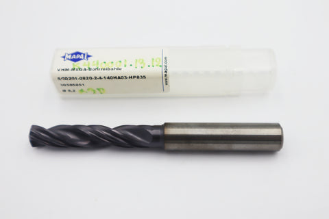 ดอกดริลล์รีมเมอร์ M2263-0820 DIA.8.20×3D (MAPAL)