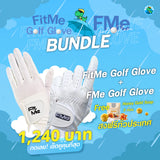 FMe ถุงมือกอล์ฟ BiO วีแกนเลเธอร์ (22–24 ซม.) 
