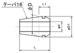 コレット AR50 DIA22x60 (アルプスツール)