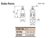 ROLLER POINT (M2.5x0.45) #901954 (SPARE PARTS) "Mitutoyo"